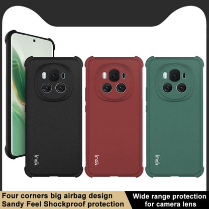 For Honor Magic6 5G imak Shockproof Airbag TPU Phone Case(Matte Red) - Honor Cases by imak | Online Shopping South Africa | PMC Jewellery | Buy Now Pay Later Mobicred