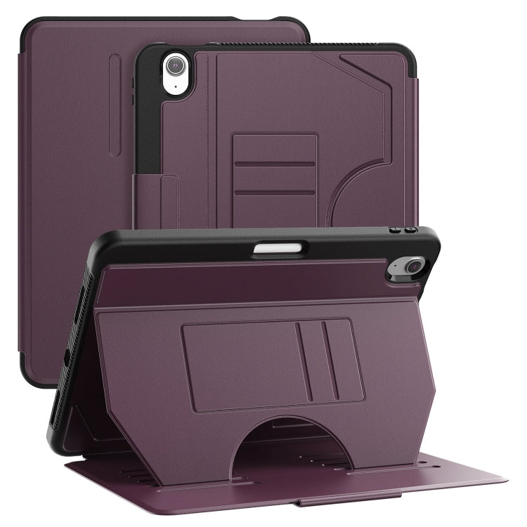 For iPad Air 11 2024 Notebook Magnetic Leather Tablet Case(Purple) - iPad Air 11 2024 Cases by PMC Jewellery | Online Shopping South Africa | PMC Jewellery | Buy Now Pay Later Mobicred