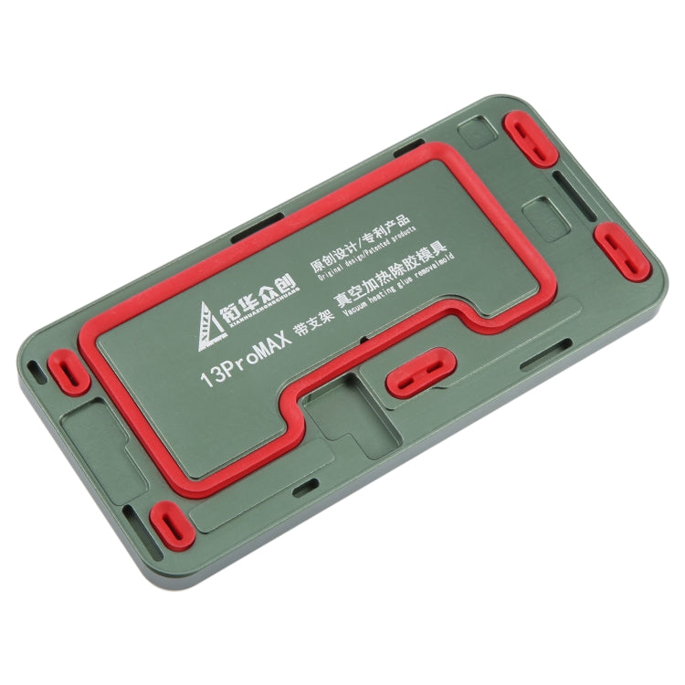 For iPhone 13 Pro Max LCD Screen Frame Vacuum Heating Glue Removal Mold with Holder - Mould by PMC TechLife | Online Shopping South Africa | PMC TechLife | Buy Now Pay Later Mobicred