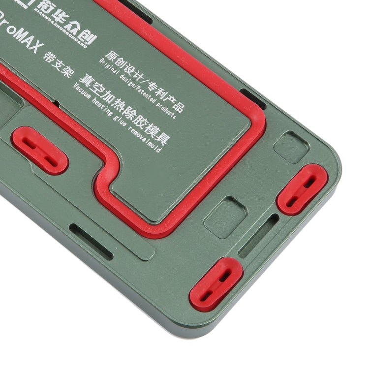 For iPhone 13 Pro Max LCD Screen Frame Vacuum Heating Glue Removal Mold with Holder - Mould by PMC TechLife | Online Shopping South Africa | PMC TechLife | Buy Now Pay Later Mobicred