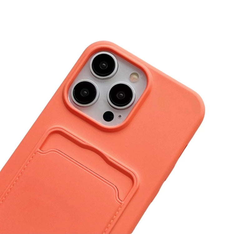 For iPhone 16 Plus Card Slot Liquid Silicone Phone Case with Lanyard(White) - iPhone 16 Plus Cases by PMC TechLife | Online Shopping South Africa | PMC TechLife | Buy Now Pay Later Mobicred