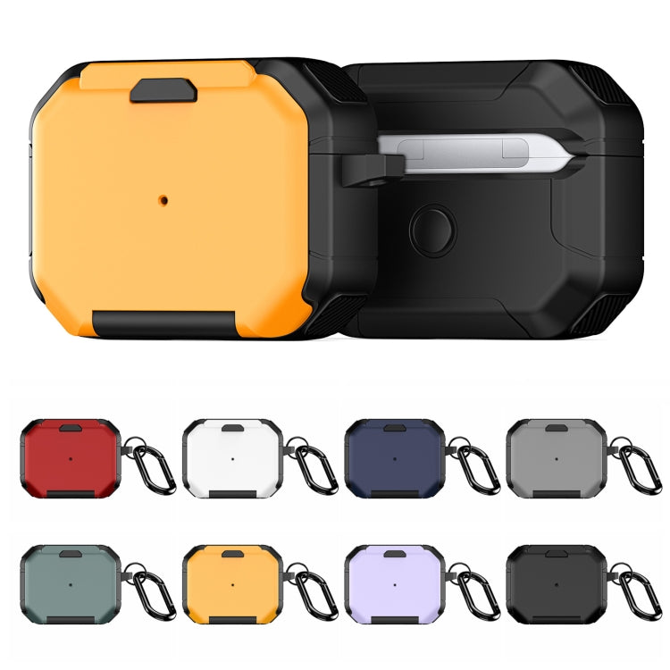 For AirPods Pro 2 DUX DUCIS PECF Series Earbuds Box Protective Case(Black) - For AirPods Pro 2 by DUX DUCIS | Online Shopping South Africa | PMC Jewellery | Buy Now Pay Later Mobicred