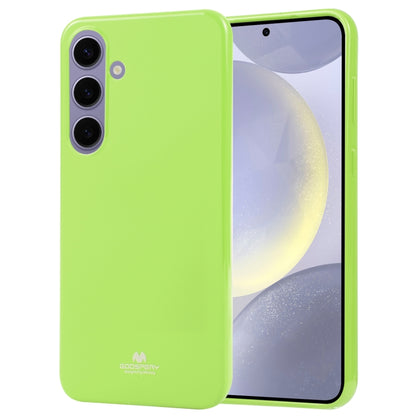 For Samsung Galaxy S24+ 5G GOOSPERY PEARL JELLY Shockproof TPU Phone Case(Fluorescent Green) - Galaxy S24+ 5G Cases by GOOSPERY | Online Shopping South Africa | PMC Jewellery | Buy Now Pay Later Mobicred