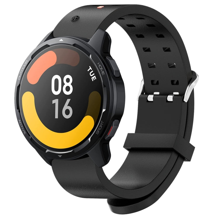 22mm Luminous Colorful Light Silicone Watch Band(Black) - 22mm Bands by PMC TechLife | Online Shopping South Africa | PMC TechLife