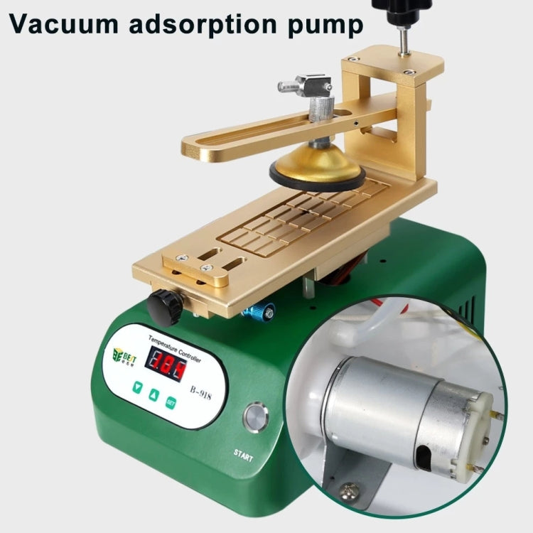 BEST B-918A 7 inch 110V Vacuum Pump LCD Screen Rotary Heating Platform Separator, US Plug - Separation Equipment by BEST | Online Shopping South Africa | PMC Jewellery