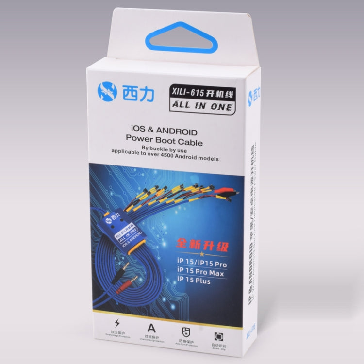 XILI 615 iBoot Power Supply On/Off Boot Line for iPhone 6 Plus-15 Pro Max / Android - Test Tools by XINLI | Online Shopping South Africa | PMC TechLife | Buy Now Pay Later Mobicred