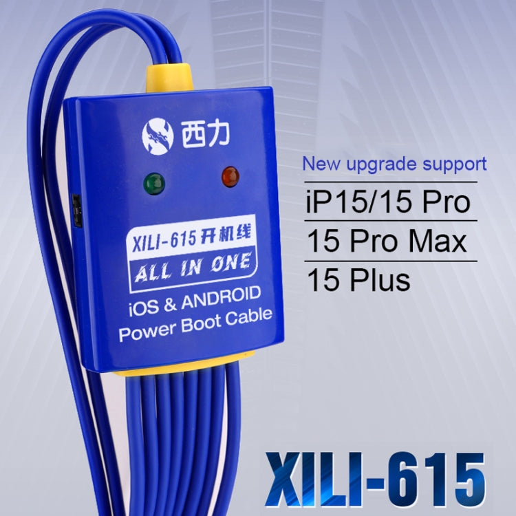 XILI 615 iBoot Power Supply On/Off Boot Line for iPhone 6 Plus-15 Pro Max / Android - Test Tools by XINLI | Online Shopping South Africa | PMC TechLife | Buy Now Pay Later Mobicred