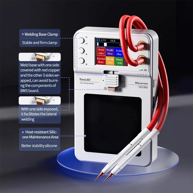 QianLi Macaron Max Portable Double Pulse Integrated Battery Spot Welding Machine - Others by QIANLI | Online Shopping South Africa | PMC TechLife | Buy Now Pay Later Mobicred