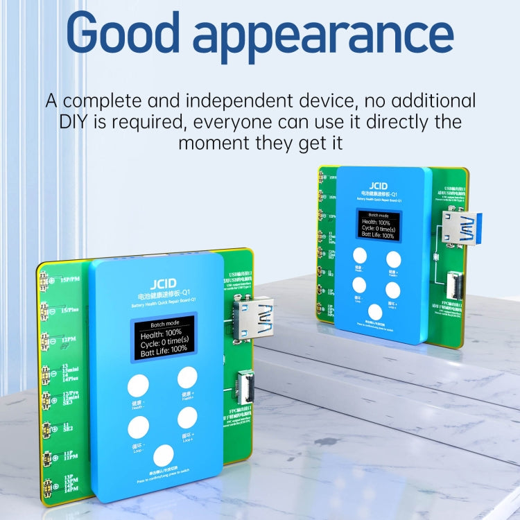 JCID Q1 Battery Health Quick Repair Board For iPhone 11-15 Pro Max - Test Tools by JC | Online Shopping South Africa | PMC TechLife | Buy Now Pay Later Mobicred