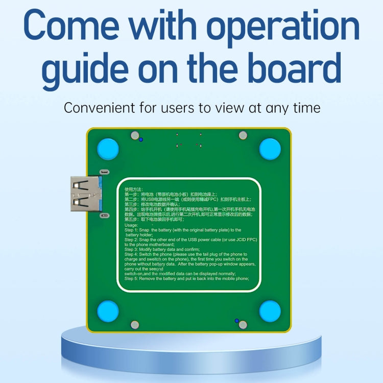 JCID Q1 Battery Health Quick Repair Board For iPhone 11-15 Pro Max - Test Tools by JC | Online Shopping South Africa | PMC TechLife | Buy Now Pay Later Mobicred