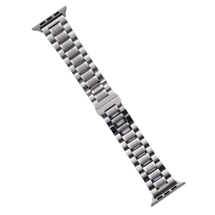 For Apple Watch SE 44mm Five-Beads Stainless Steel Watch Band(Silver) - free shipping - PMC TechLife - Order now!