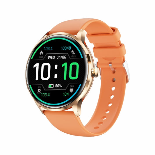 QS80 1.39 inch BT5.2 Smart Sport Watch, Support Bluetooth Call / Sleep / Blood Oxygen / Temperature / Heart Rate / Blood Pressure Health Monitor(Orange) - Smart Watches by PMC Jewellery | Online Shopping South Africa | PMC Jewellery