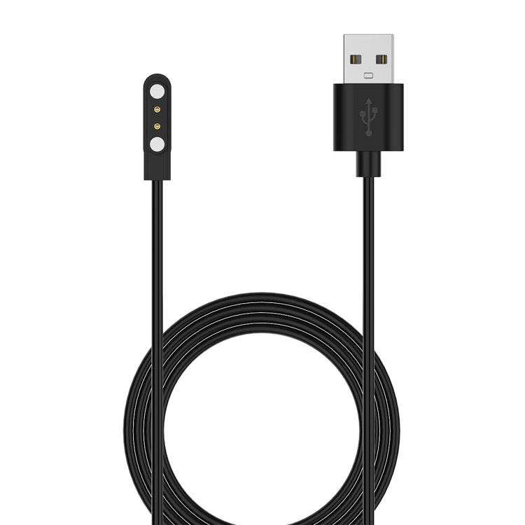 For Xiaomi HayLou Smart Watch 2 Pro Smart Watch Magnetic Charging Cable, Length: 1m(Black) - Charger by PMC Jewellery | Online Shopping South Africa | PMC Jewellery | Buy Now Pay Later Mobicred