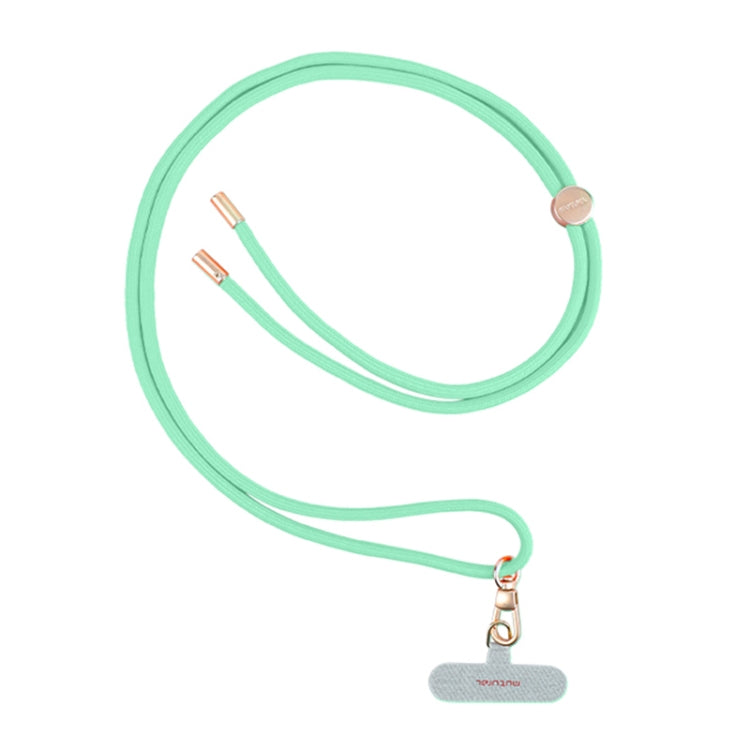 mutural Universal Mobile Phone Solid Color Lanyard(Green) - Lanyards & Wrist Straps by Mutural | Online Shopping South Africa | PMc TechLife | Buy Now Pay Later Mobicred