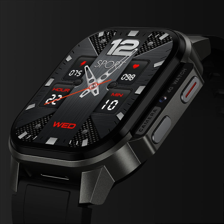 LEMFO DM62 2.13 inch AMOLED Square Screen Smart Watch Android 8.1, Specification:2GB+16GB(Black) - Android Watch by LEMFO | Online Shopping South Africa | PMC Jewellery