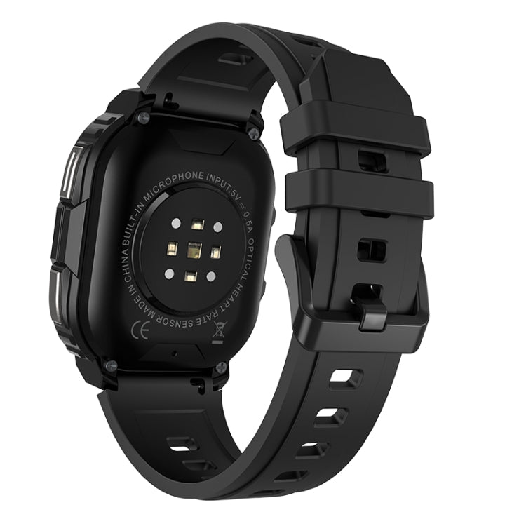 LEMFO DM63 2.13 inch AMOLED Square Screen Smart Watch Android 8.1, Specification:2GB+16GB(Black) - Android Watch by LEMFO | Online Shopping South Africa | PMC Jewellery