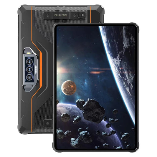 OUKITEL RT8 4G Network IP68/IP69K Rugged Tablet, 6GB+256GB, 11 inch Android 13 MediaTek Helio G99 Quad Core Support Dual SIM, EU Plug(Orange) - Other by OUKITEL | Online Shopping South Africa | PMC Jewellery | Buy Now Pay Later Mobicred