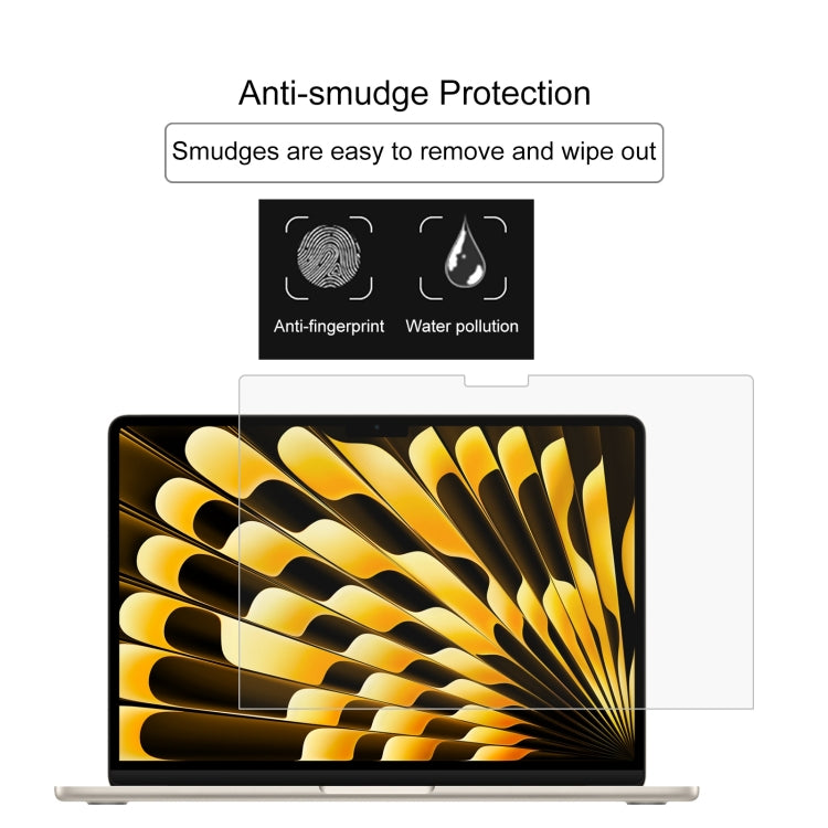 For Macbook Air 13 2024 25pcs 0.26mm 9H Surface Hardness Explosion-proof Tempered Glass Film - Screen Protectors by PMC Jewellery | Online Shopping South Africa | PMC Jewellery | Buy Now Pay Later Mobicred