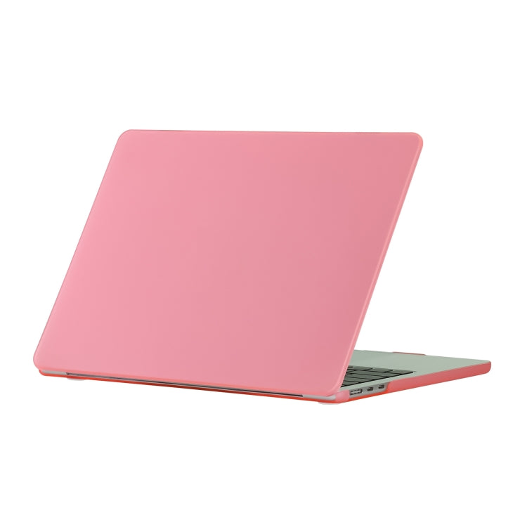 For MacBook Air 15.3 2024 A2941 (M2)/A3114 (M3) Laptop Matte Style Protective Case(Pink) - MacBook Air Cases by PMC Jewellery | Online Shopping South Africa | PMC Jewellery | Buy Now Pay Later Mobicred