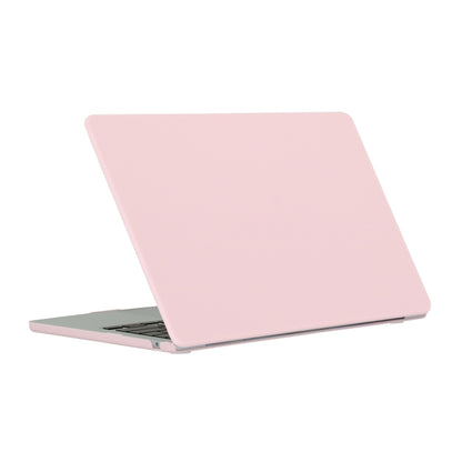 For MacBook Air 15.3 2024 A2941 (M2)/A3114 (M3) Laptop Matte Style Protective Case(New Actual Pink) - MacBook Air Cases by PMC Jewellery | Online Shopping South Africa | PMC Jewellery | Buy Now Pay Later Mobicred