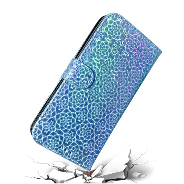 For Google Pixel 9 Pro Colorful Magnetic Buckle Leather Phone Case(Blue) - Google Cases by PMC TechLife | Online Shopping South Africa | PMC TechLife | Buy Now Pay Later Mobicred
