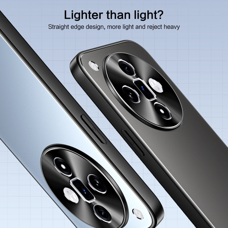 For OPPO Find X7 R-JUST RJ-61 Electroplating Frosted TPU + PC Phone Case(Grey) - Find X7 Cases by R-JUST | Online Shopping South Africa | PMC TechLife