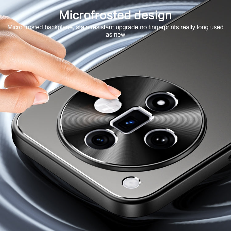 For OPPO Find X7 R-JUST RJ-61 Electroplating Frosted TPU + PC Phone Case(Pink) - Find X7 Cases by R-JUST | Online Shopping South Africa | PMC TechLife