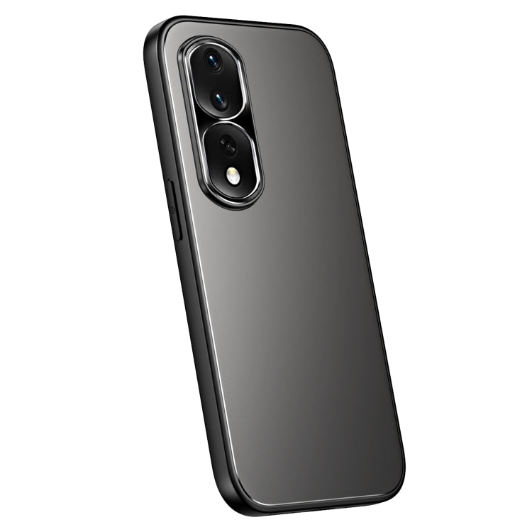 For Honor 80 Pro R-JUST RJ-61 Electroplating Frosted TPU + PC Phone Case(Grey) - Honor Cases by R-JUST | Online Shopping South Africa | PMC Jewellery