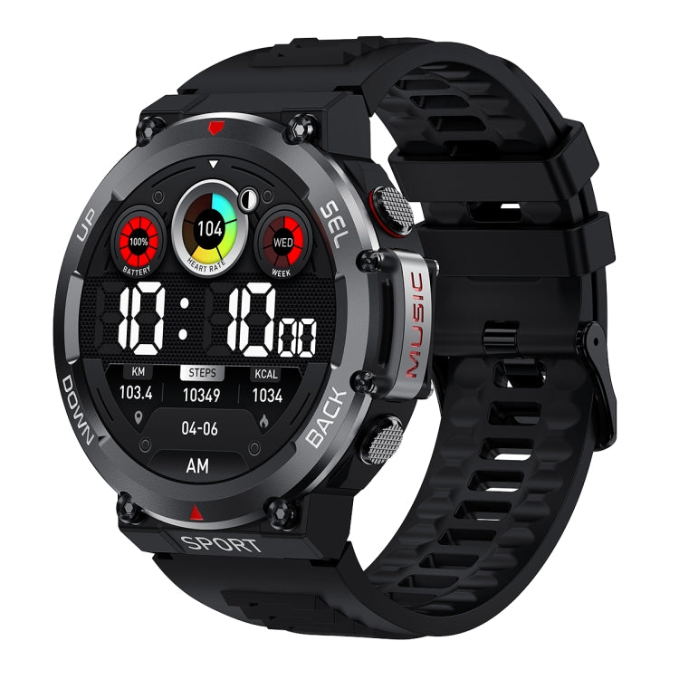 LEMFO LF33 1.39 inch TFT Round Screen Smart Watch Supports Bluetooth Calls(Black) - Smart Watches by LEMFO | Online Shopping South Africa | PMC Jewellery | Buy Now Pay Later Mobicred