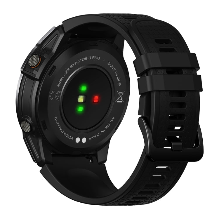 Zeblaze Stratos 3 Pro 1.43 inch AMOLED Screen Sports Smart Watch Support Bluetooth Call(Black) - free shipping - PMC TechLife - Order now!