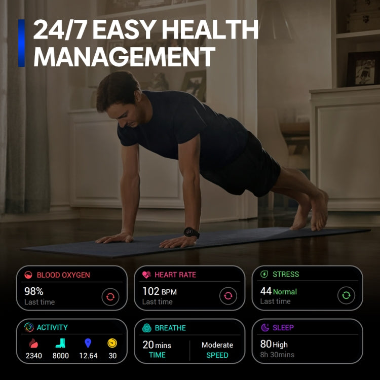 Zeblaze Stratos 3 Pro 1.43 inch AMOLED Screen Sports Smart Watch Support Bluetooth Call(Black) - free shipping - PMC TechLife - Order now!