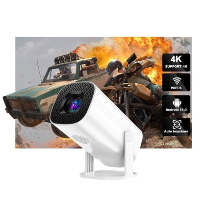 GXMO P30 Android 11 OS HD Portable WiFi Projector, Plug Type:US Plug(White) - Mini Projector by GXMO | Online Shopping South Africa | PMC Jewellery | Buy Now Pay Later Mobicred