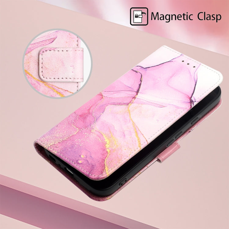 For Google Pixel 9 Pro PT003 Marble Pattern Flip Leather Phone Case(Pink Purple Gold) - Google Cases by PMC Jewellery | Online Shopping South Africa | PMC Jewellery | Buy Now Pay Later Mobicred