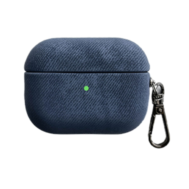 For AirPods Pro 2 Suede Earphone Protective Case(Blue) - For AirPods Pro 2 by PMC Jewellery | Online Shopping South Africa | PMC Jewellery | Buy Now Pay Later Mobicred