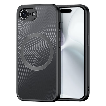 For iPhone SE 2024 DUX DUCIS Aimo Mag Series TPU + PC MagSafe Frosted Feel Phone Case(Black) - More iPhone Cases by DUX DUCIS | Online Shopping South Africa | PMC Jewellery | Buy Now Pay Later Mobicred