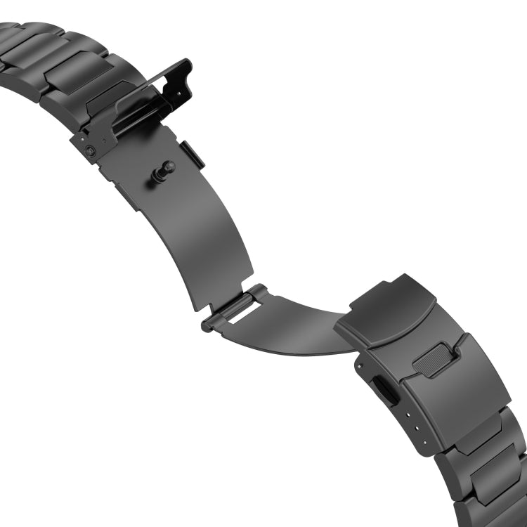 For Apple Watch 42mm I-Shaped Titanium Metal Watch Band(Silver) - Watch Bands by PMC TechLife | Online Shopping South Africa | PMC TechLife