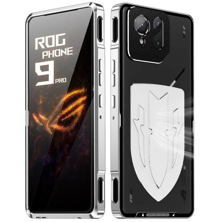 For ASUS ROG Phone 9 / 9 Pro Metal Cooling Phone Case(Silver) - free shipping - PMC TechLife - Order now!