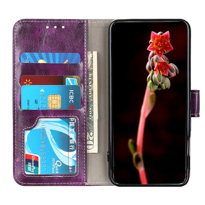 For Google Pixel 9 Retro Crazy Horse Texture Flip Leather Phone Case(Purple) - Google Cases by PMC Jewellery | Online Shopping South Africa | PMC Jewellery | Buy Now Pay Later Mobicred