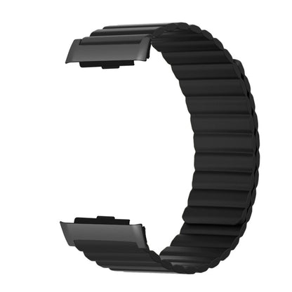 For Huawei Watch D Magnetic Silicone Watch Band(Black) - Watch Bands by PMC Jewellery | Online Shopping South Africa | PMC Jewellery