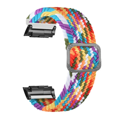 For Huawei Watch D Adjustable Woven Nylon Watch Band(Rainbow) - Watch Bands by PMC Jewellery | Online Shopping South Africa | PMC Jewellery