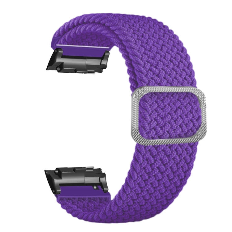 For Huawei Watch D Adjustable Woven Nylon Watch Band(Purple) - Watch Bands by PMC Jewellery | Online Shopping South Africa | PMC Jewellery