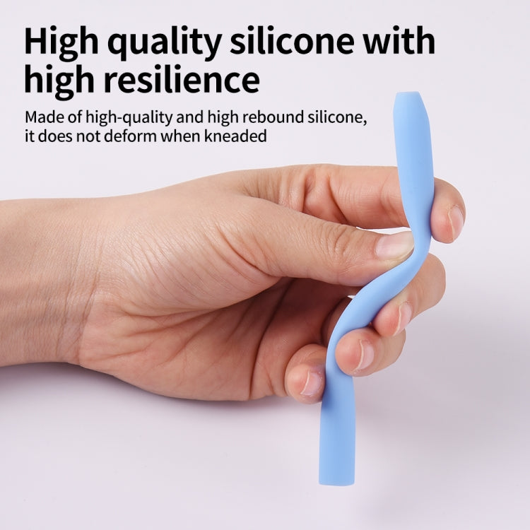 For Apple Pencil (USB-C) Double Cap Contrasting Color Silicone Protective Case(Matcha Green) - free shipping - PMC Jewellery - Order now!