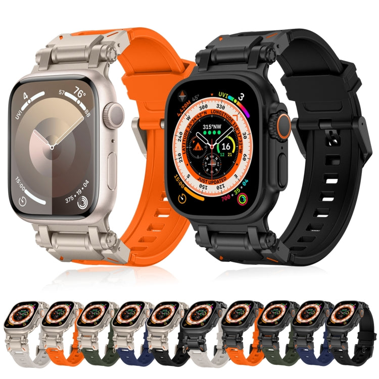 For Apple Watch 42mm Explorer TPU Watch Band(Titanium Green) - free shipping - PMC TechLife - Order now!