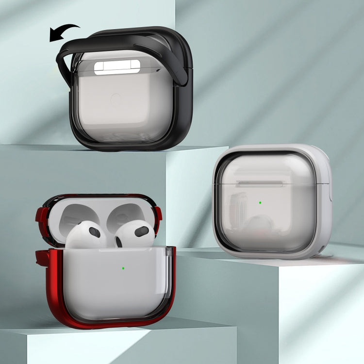 For AirPods Pro 1 TPU Hybrid PC Case with Holder(Green) - For AirPods Pro by PMC Jewellery | Online Shopping South Africa | PMC Jewellery | Buy Now Pay Later Mobicred