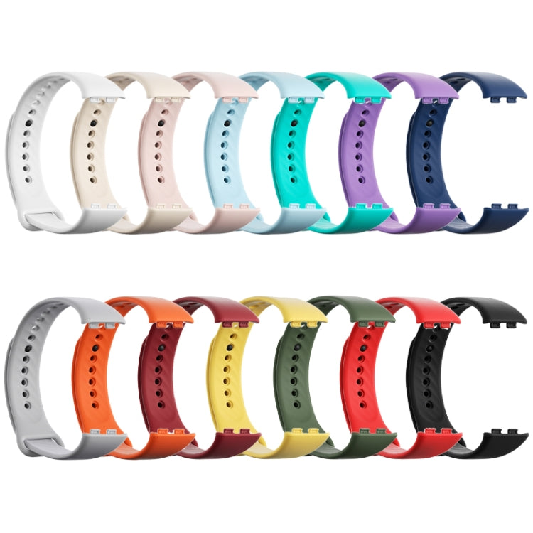 For Honor Band 9 Black Buckle TPU Watch Band(White) - Watch Bands by PMC TechLife | Online Shopping South Africa | PMC TechLife