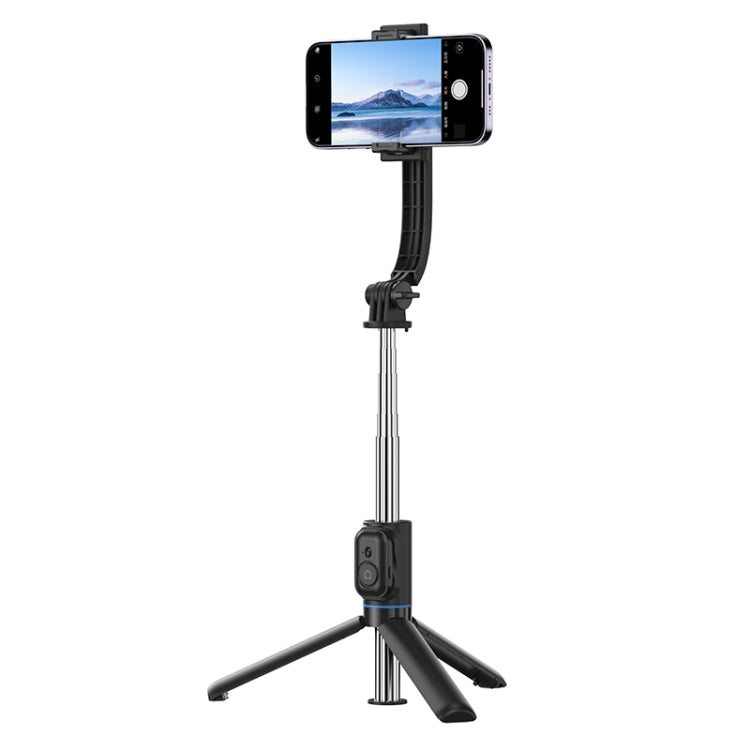 ZGA S01 Bluetooth Remote Control Detachable Tripod Selfie Stick(Black) - Selfie Sticks by ZGA | Online Shopping South Africa | PMC Jewellery | Buy Now Pay Later Mobicred