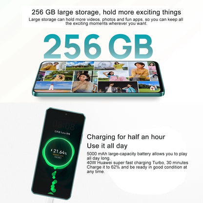 Hi Enjoy 70 Pro 5G, 8GB+128GB, Side Fingerprint Identification, 6.7 inch HarmonyOS 4.0 Dimensity 700 Octa Core 2.2GHz, Network: 5G, OTG, Not Support Google Play(Green) - Huawei Mate & P by Huawei | Online Shopping South Africa | PMC Jewellery | Buy Now Pay Later Mobicred