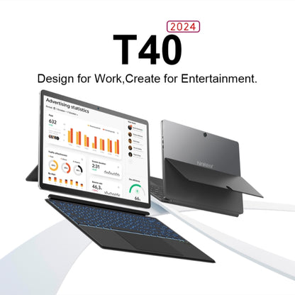 Ninkear T40 14 inch 2 in 1 Laptop, 16GB+512GB, Windows 11 Intel Alder Lake N100 Quad Core(EU Plug) - Others by PMC Jewellery | Online Shopping South Africa | PMC Jewellery