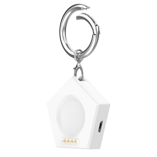 For OPPO Watch X / OnePlus Watch 2 Portable Smart Watch Charger(White) - Charger by PMC Jewellery | Online Shopping South Africa | PMC Jewellery