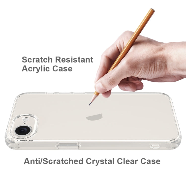 For iPhone SE 2024 Scratchproof Acrylic TPU Phone Case(Transparent) - More iPhone Cases by PMC Jewellery | Online Shopping South Africa | PMC Jewellery | Buy Now Pay Later Mobicred